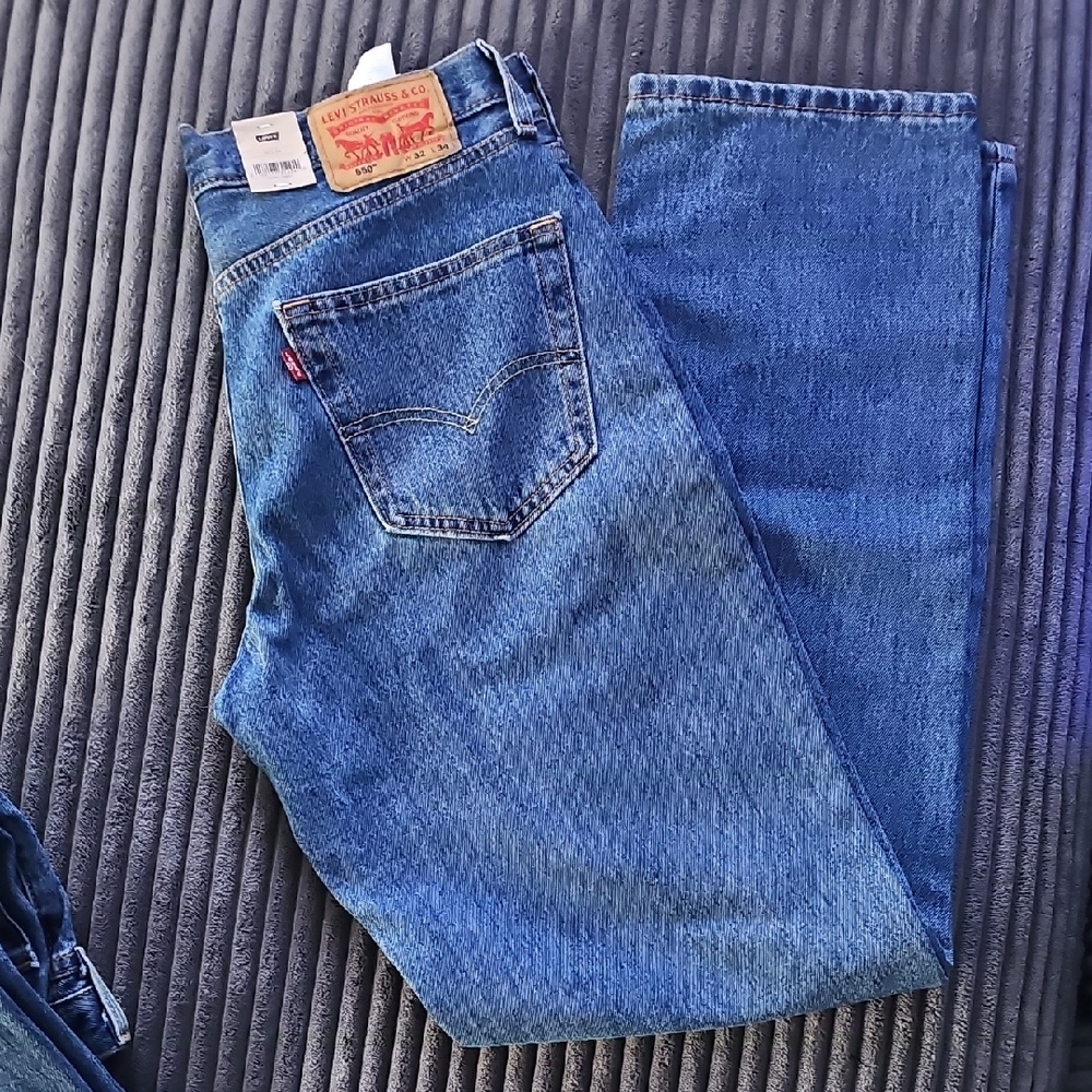 Levi's Blue Straight Jeans Classic Style 32×34